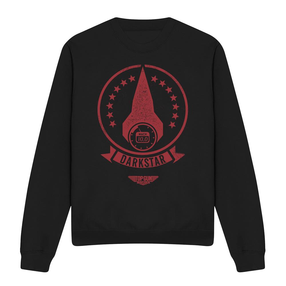 Top gun Volwassen uniseks darkstar logo sweatshirt
