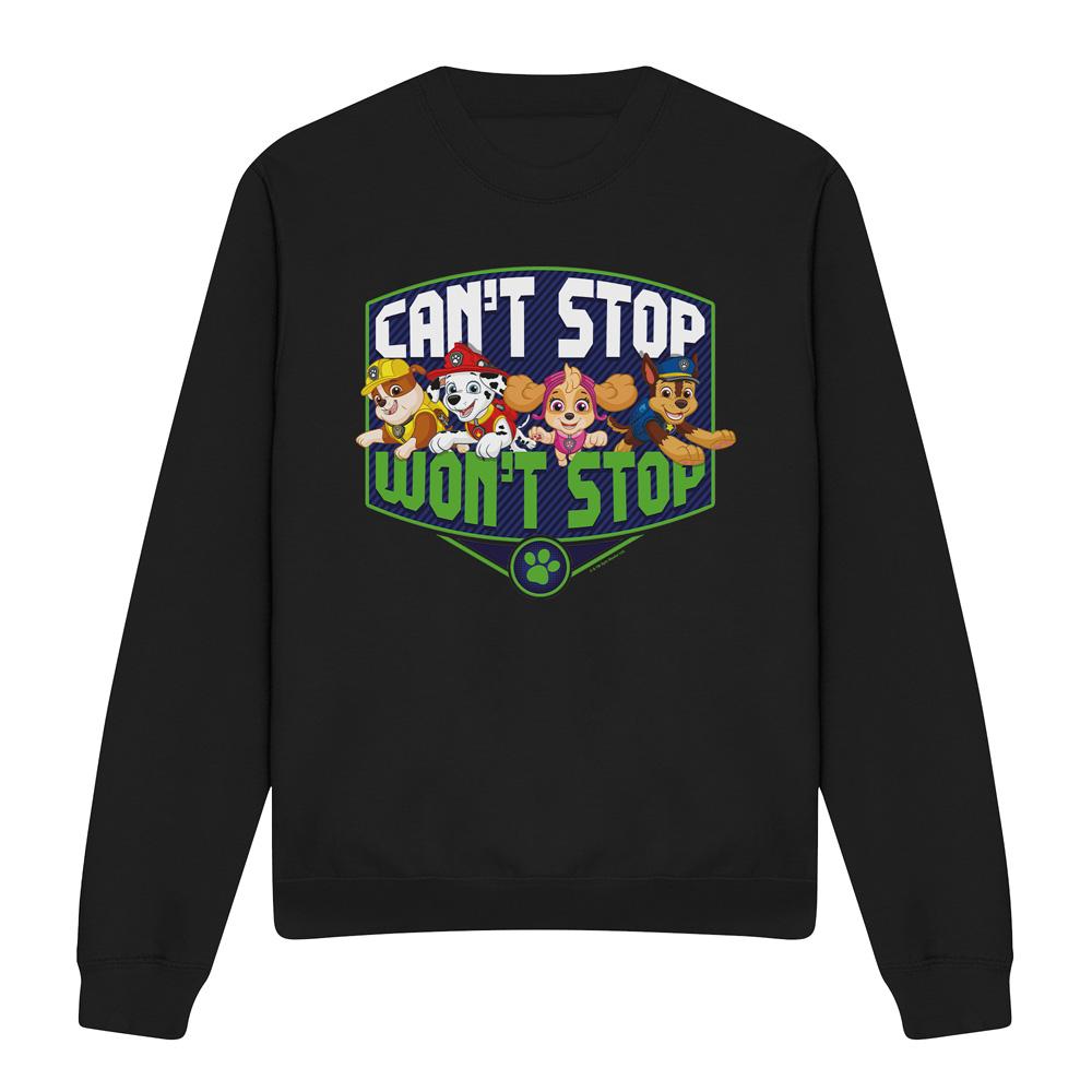 PAW Patrol Unisex volwassene can´t stop won´t stop sweatshirt