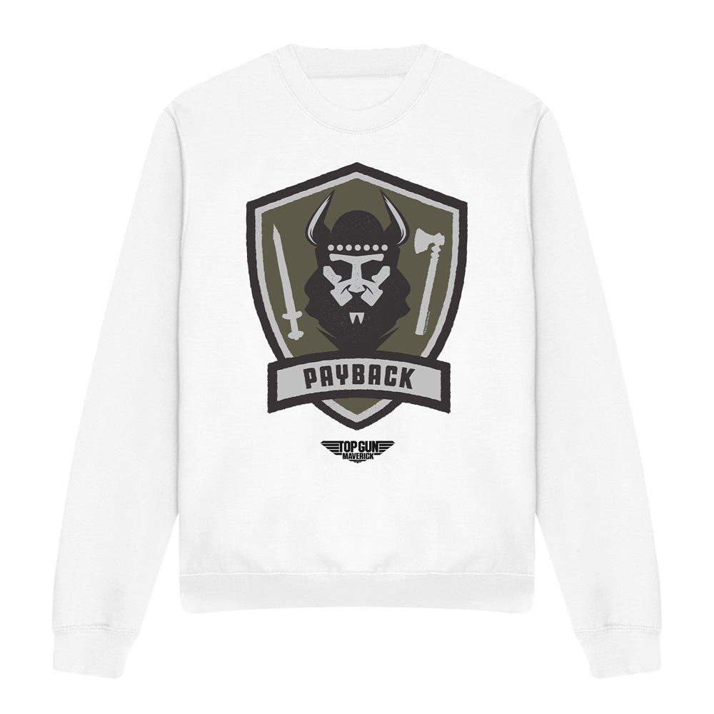 Top gun Unisex payback logo sweatshirt voor volwassenen