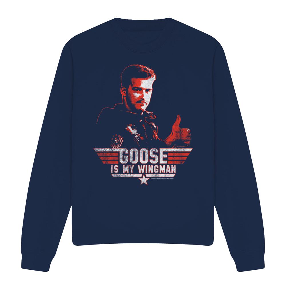Top gun Uniseks wingman goose sweatshirt voor volwassenen