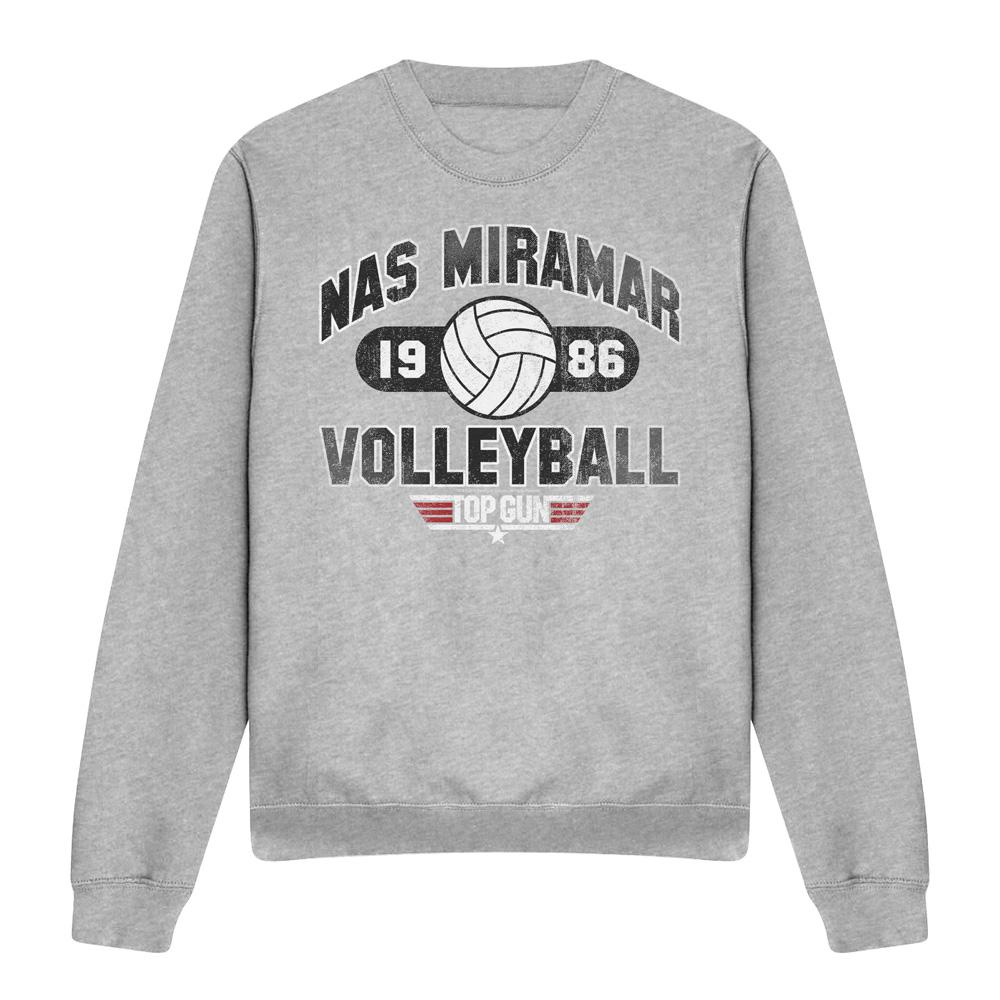 Top gun Volwassen uniseks nas miramar volleybal sweatshirt