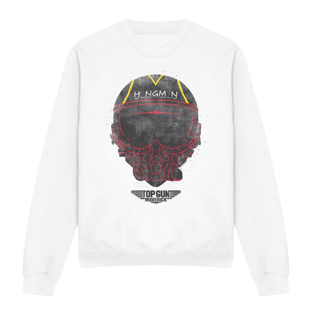Top gun Unisex hangman helm sweatshirt voor volwassenen