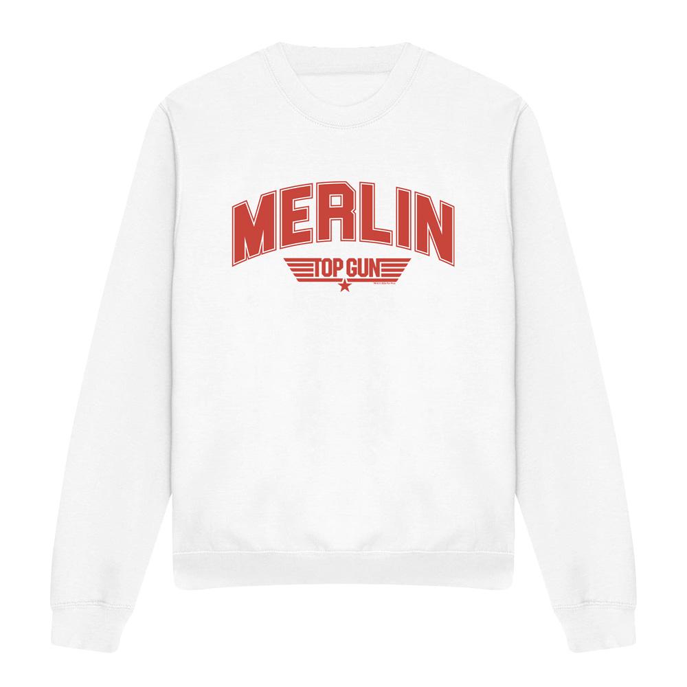 Top gun Unisex merlin varsity sweatshirt voor volwassenen
