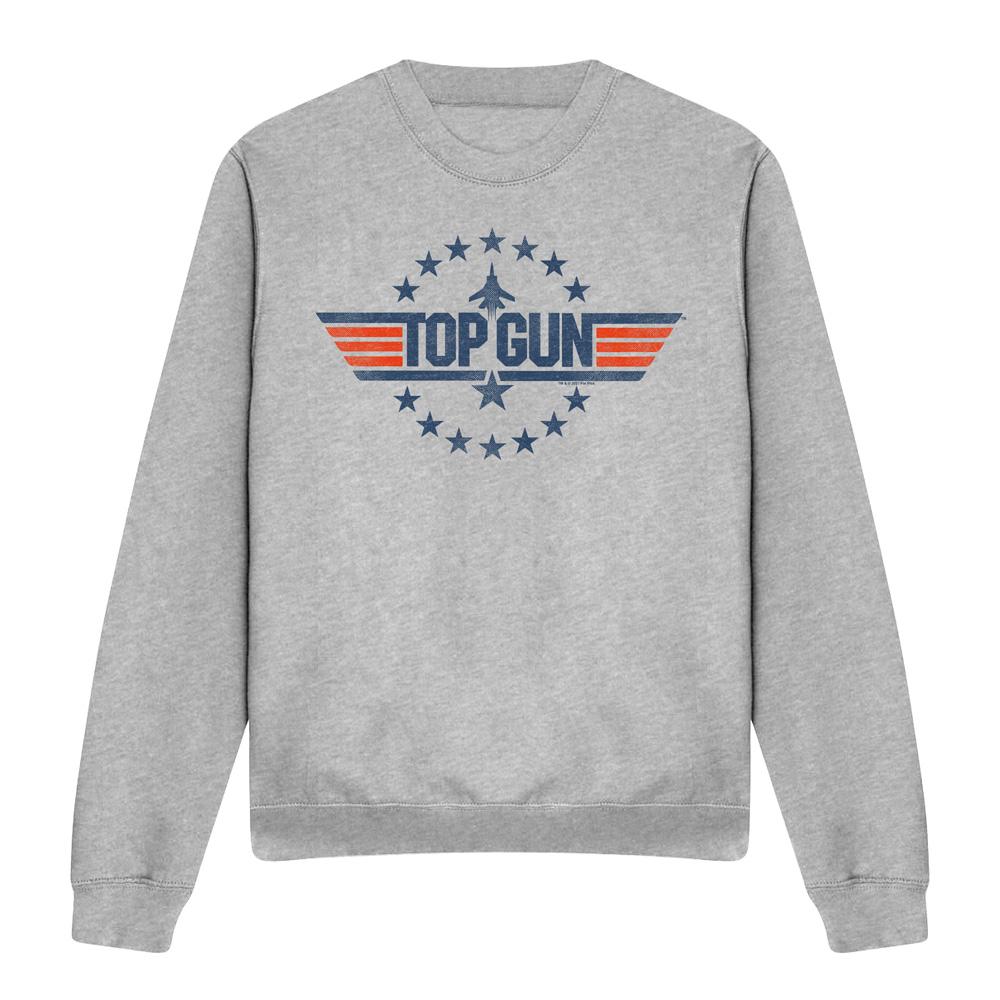 Top gun Uniseks sweatshirt met sterlogo voor volwassenen