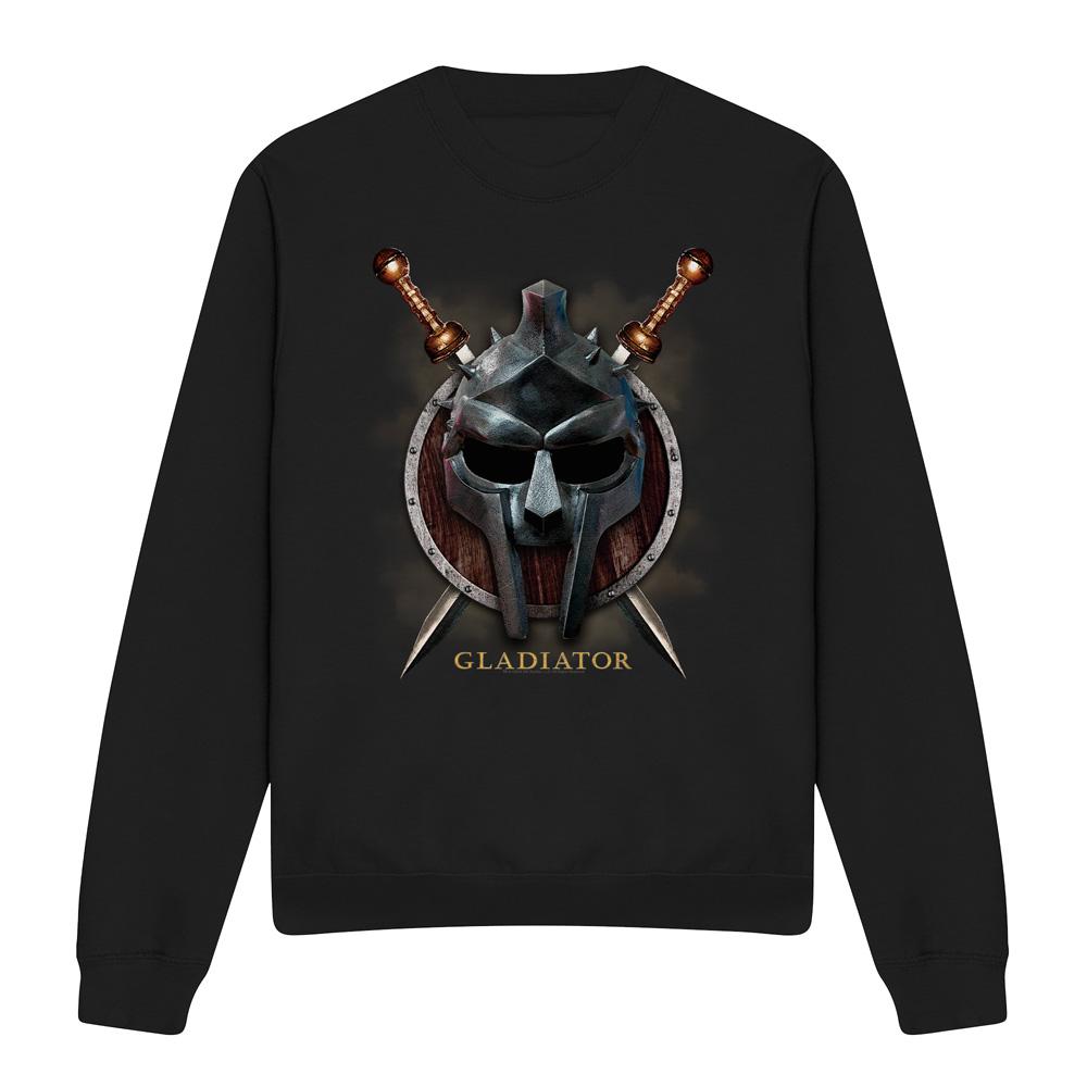 Gladiator Unisex maximus helm sweatshirt voor volwassenen