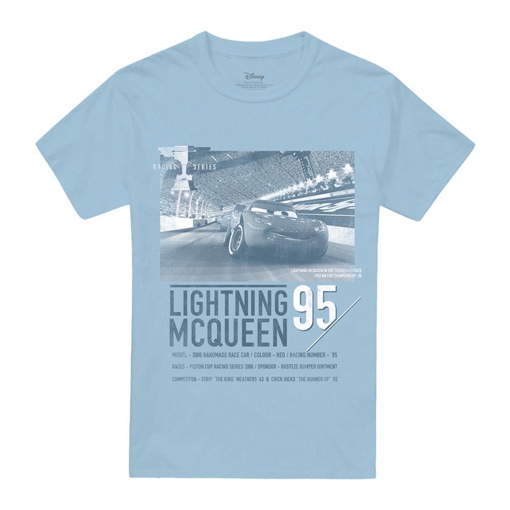 Cars Heren racing series lightning mcqueen t-shirt
