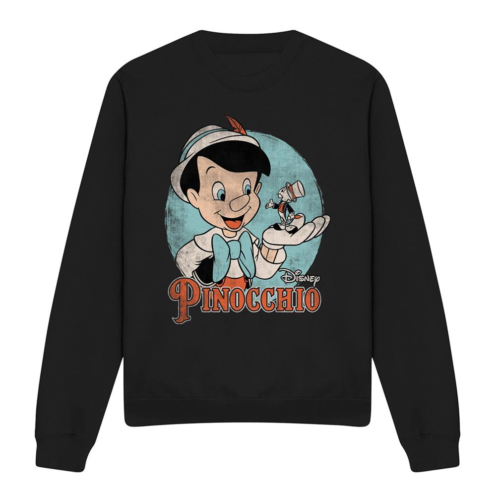 Pinocchio Unisex vintage sweatshirt voor volwassenen