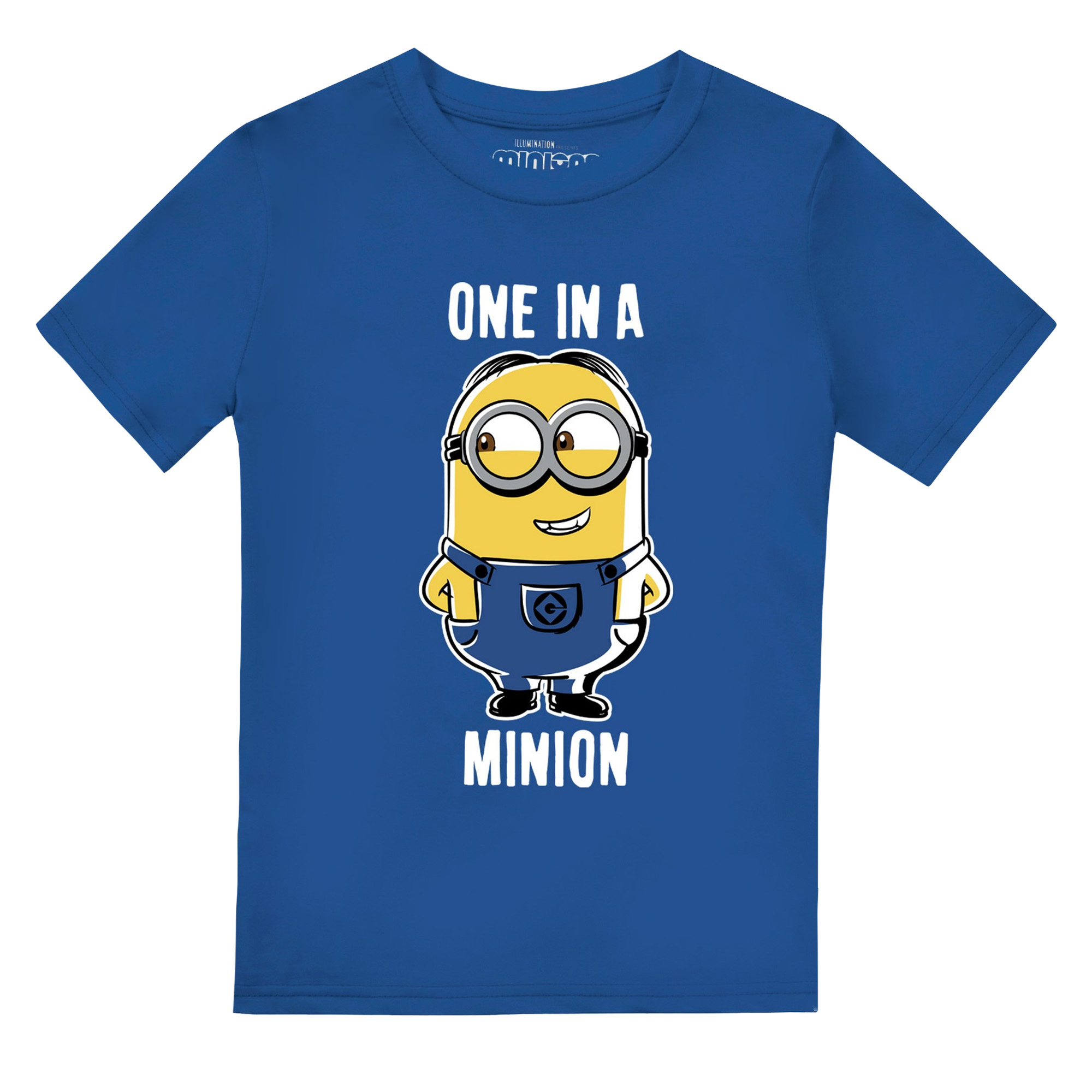Minions Jongens één in een minion t-shirt