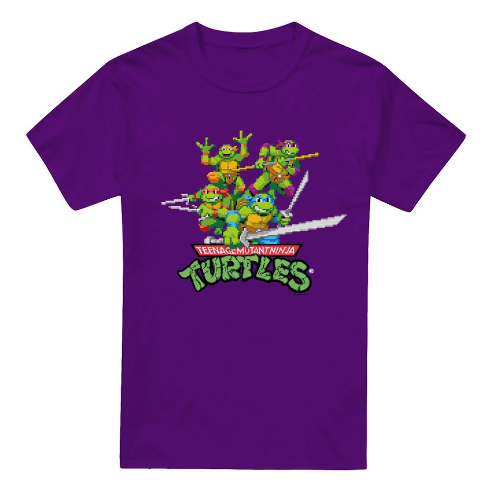 Teenage mutant ninja Turtles Heren arcade retro t-shirt