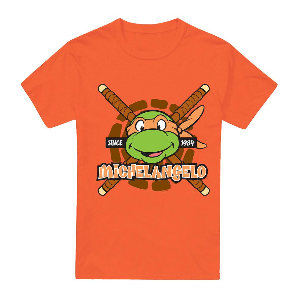 Teenage mutant ninja Turtles Heren sinds 1984 michelangelo t-shirt