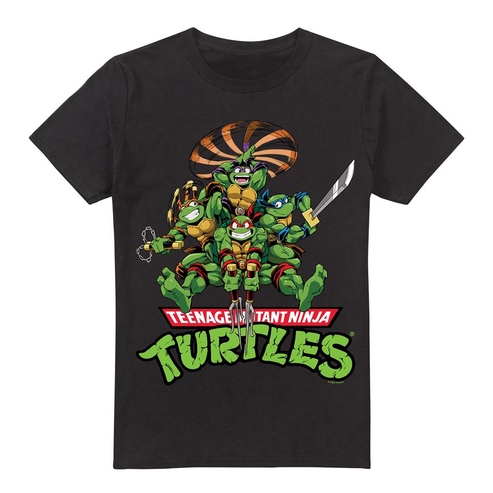 Teenage mutant ninja Turtles Heren manga turtles t-shirt