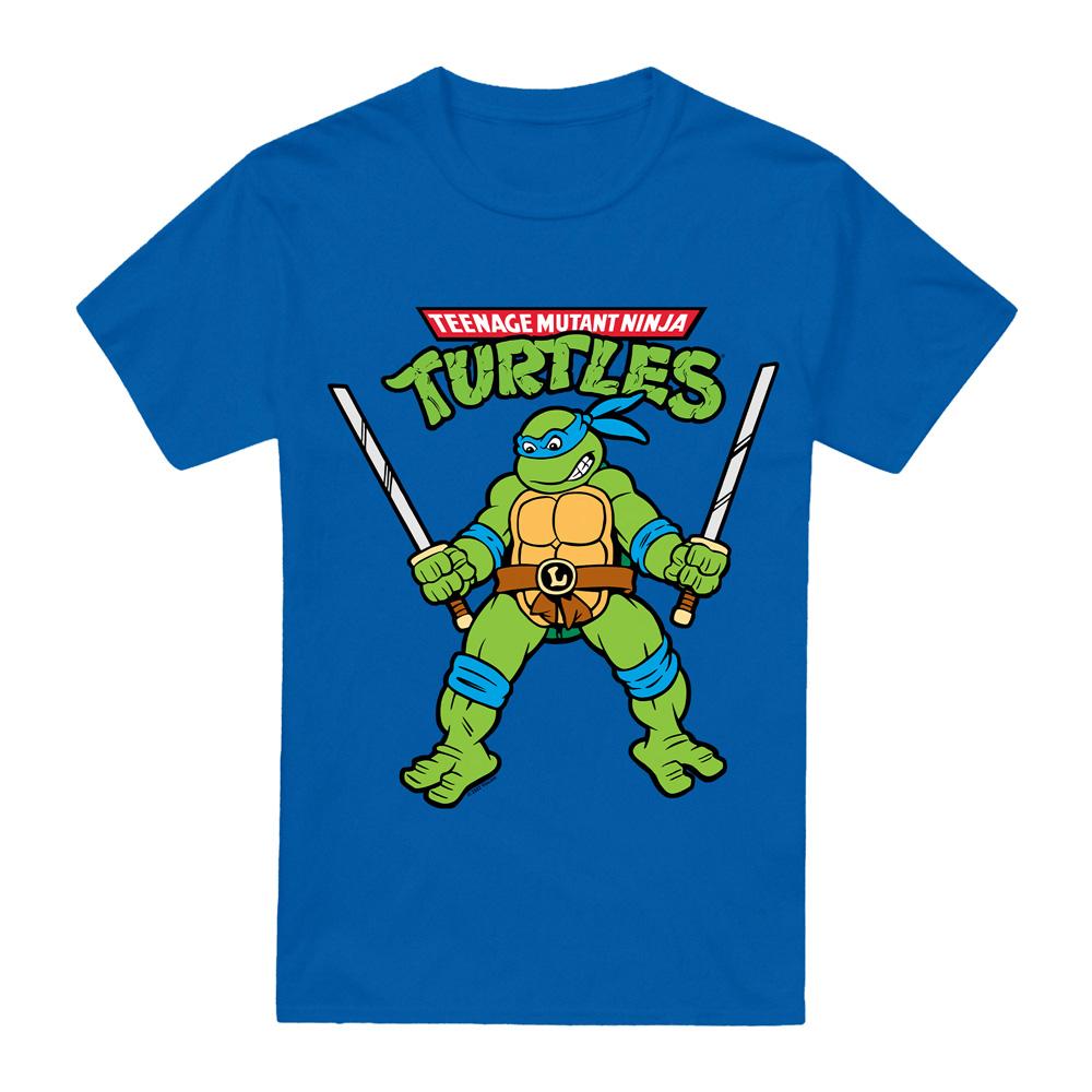 Teenage mutant ninja Turtles Heren leonardo retro t-shirt