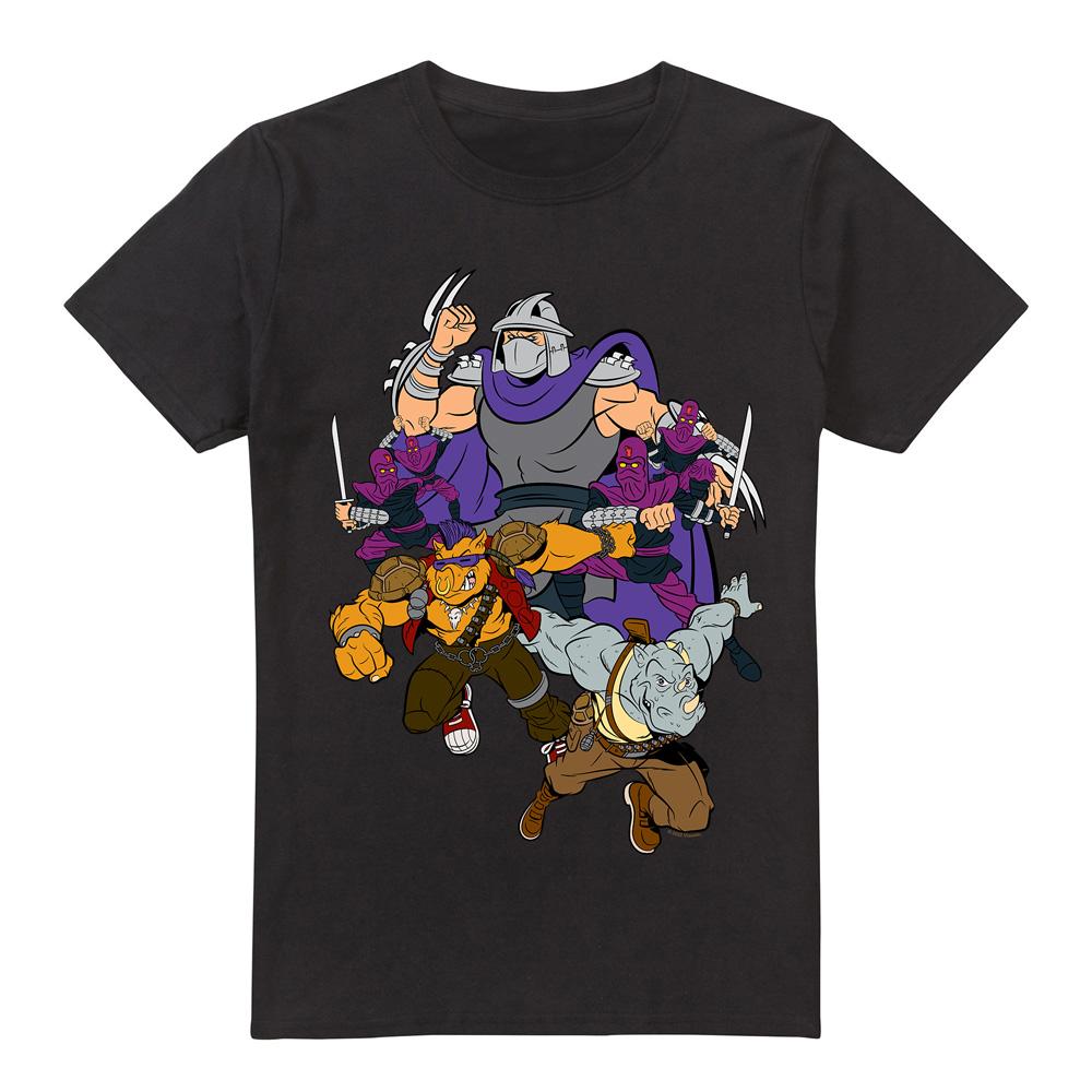 Teenage mutant ninja Turtles Heren shredder en foot clan t-shirt