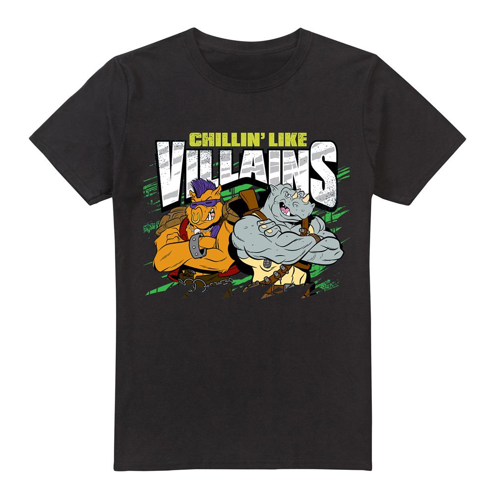 Teenage mutant ninja Turtles Heren chillin like villains t-shirt