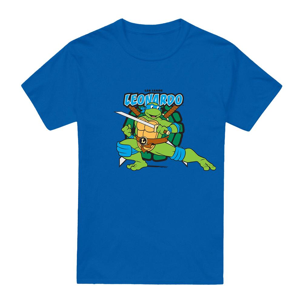 Teenage mutant ninja Turtles Heren leonardo leads t-shirt