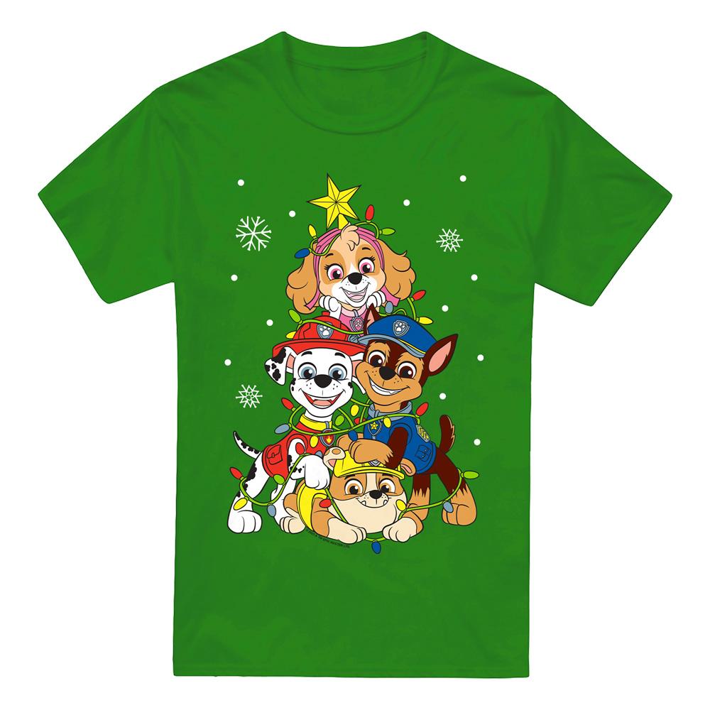 PAW Patrol Heren kerstboom t-shirt