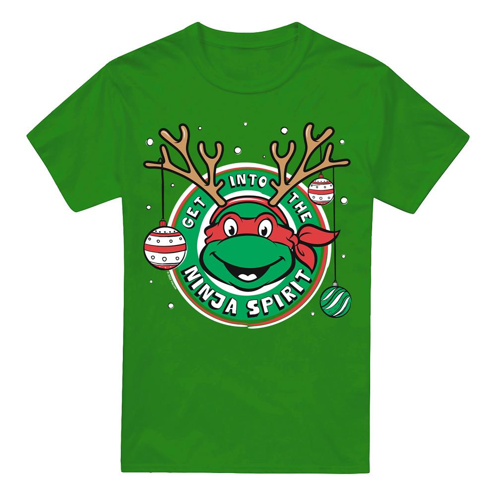Teenage mutant ninja Turtles Heren ninja kerstgeest t-shirt