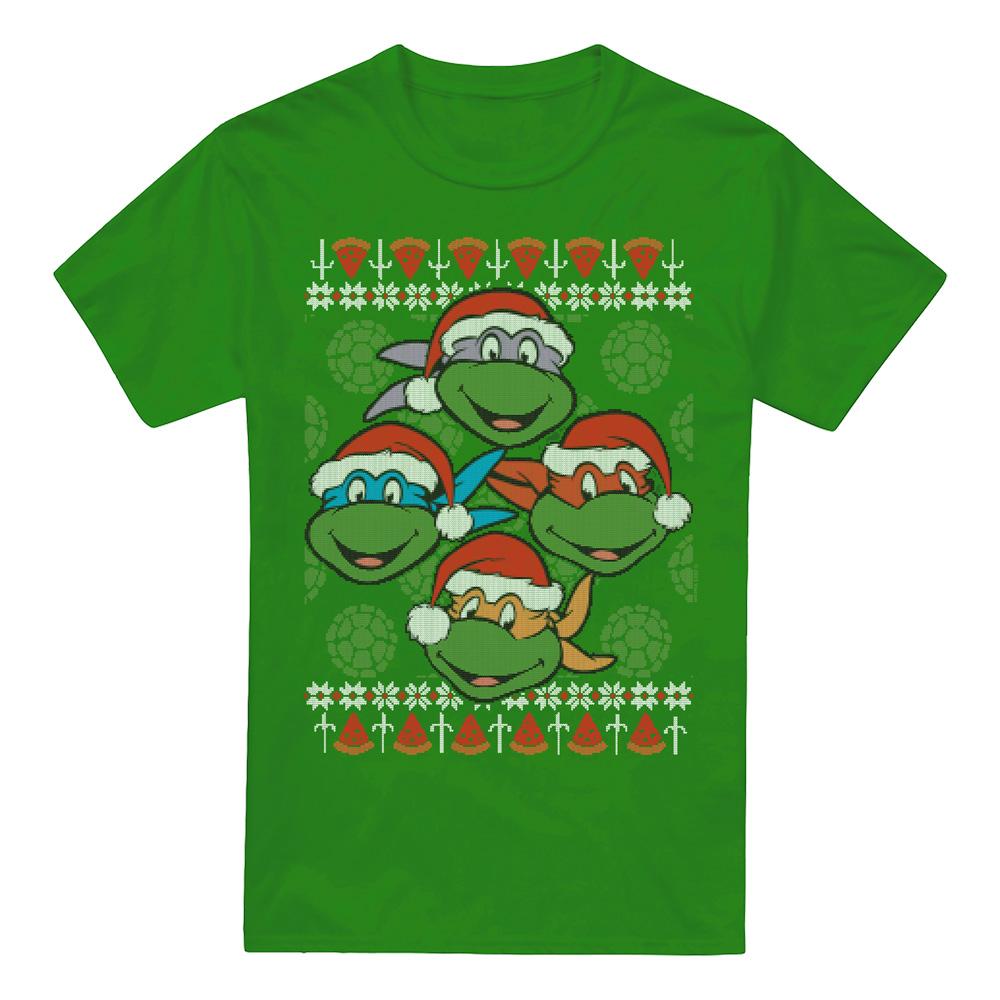 Teenage mutant ninja Turtles Heren lelijke kersttrui t-shirt