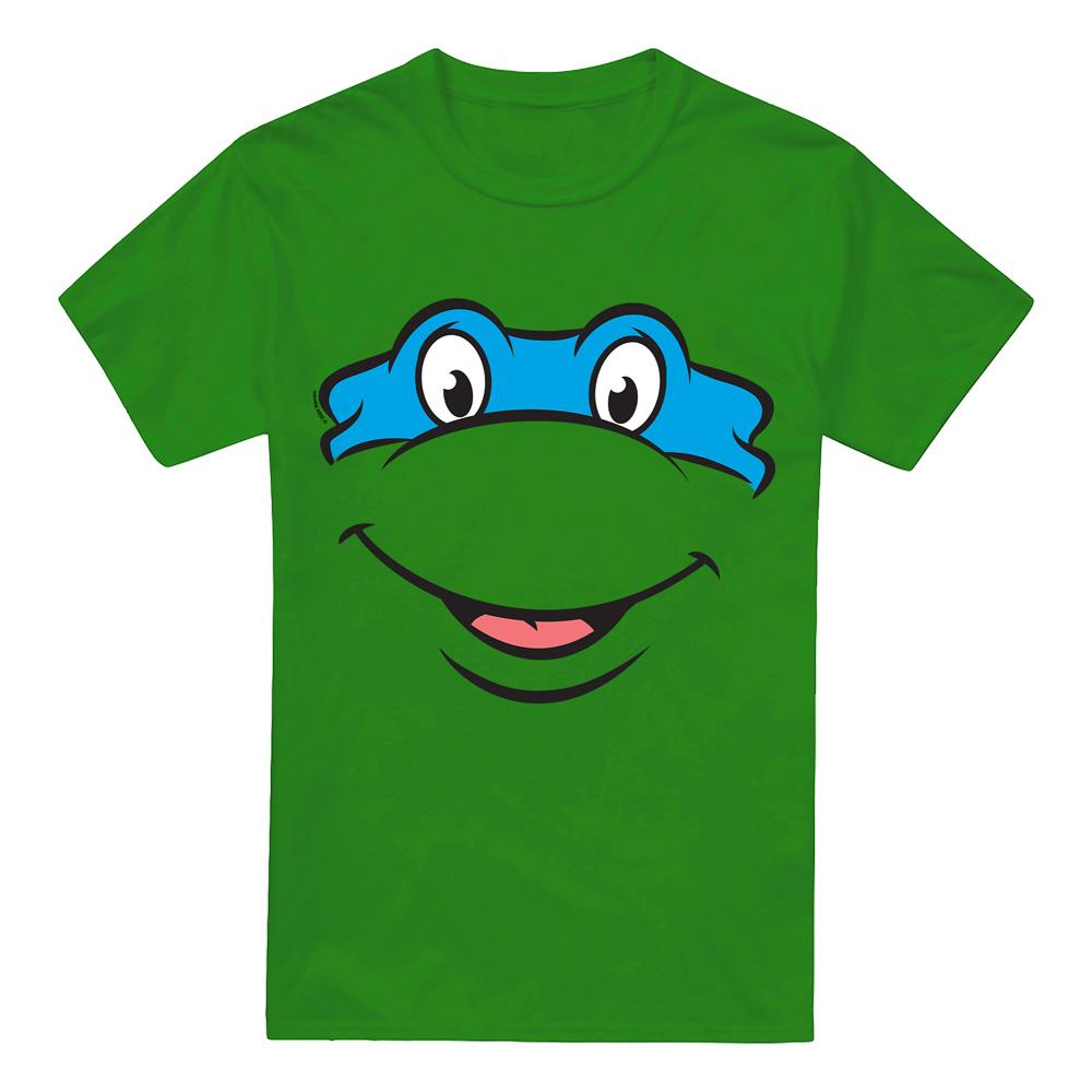 Teenage mutant ninja Turtles Heren leonardo glimlach t-shirt