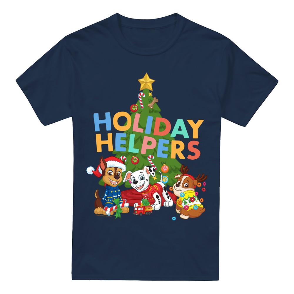 PAW Patrol Heren vakantiehelpers kerstmis t-shirt