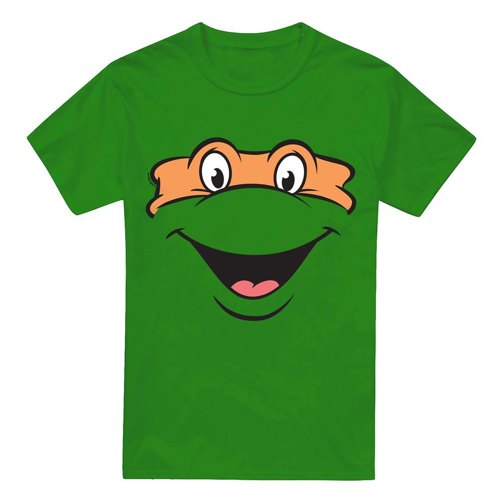 Teenage mutant ninja Turtles Heren michelangelo glimlach t-shirt