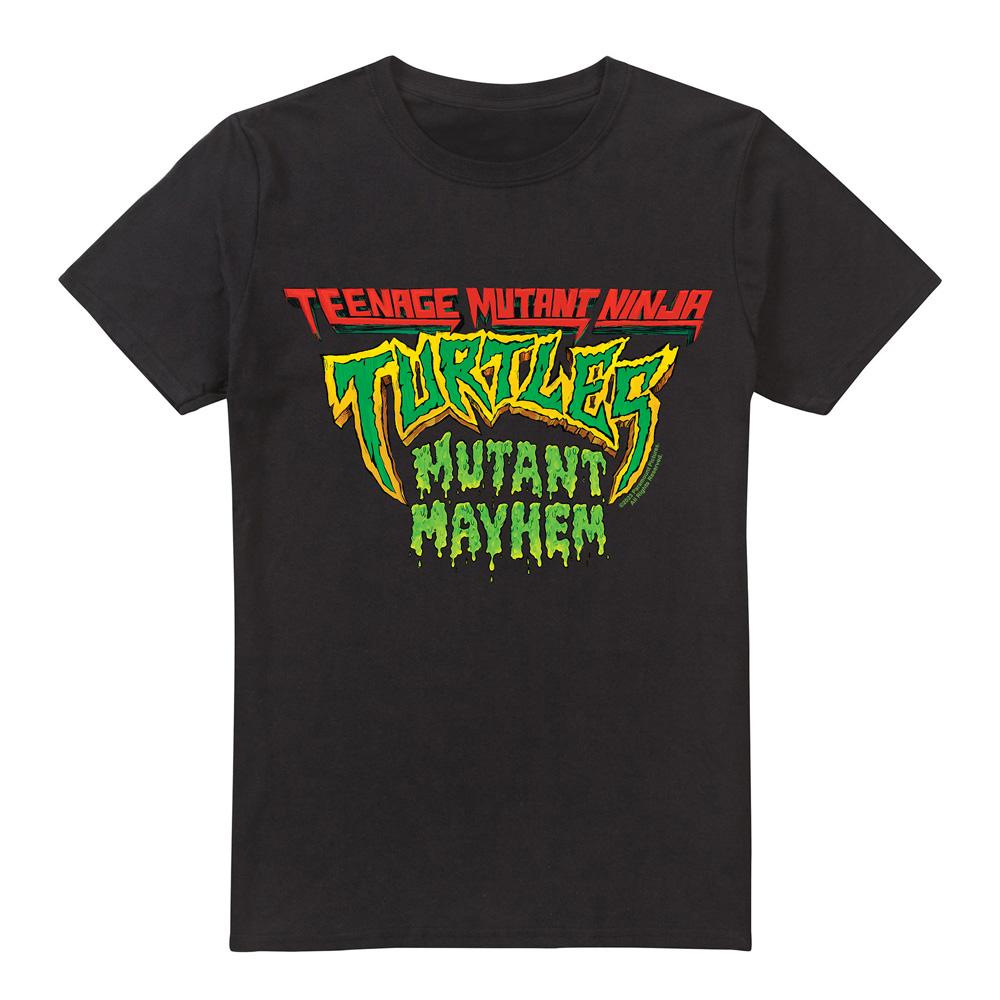 Teenage mutant ninja Turtles Heren mutant mayhem logo t-shirt