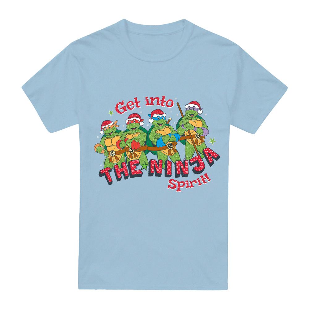 Teenage mutant ninja Turtles Heren the ninja kerstgeest t-shirt