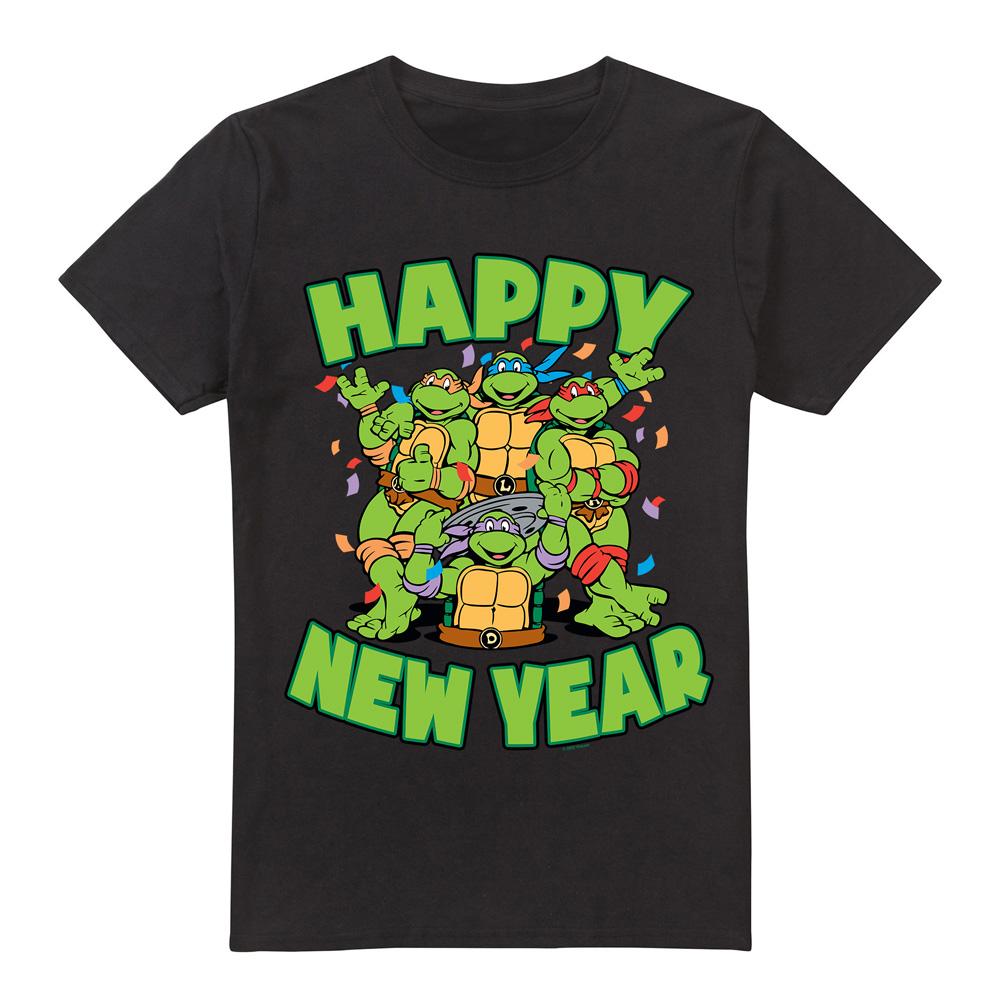 Teenage mutant ninja Turtles Heren groep nieuwjaar t-shirt