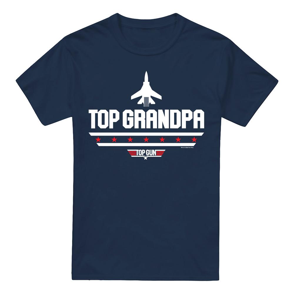 Top gun Heren top opa vaderdag t-shirt