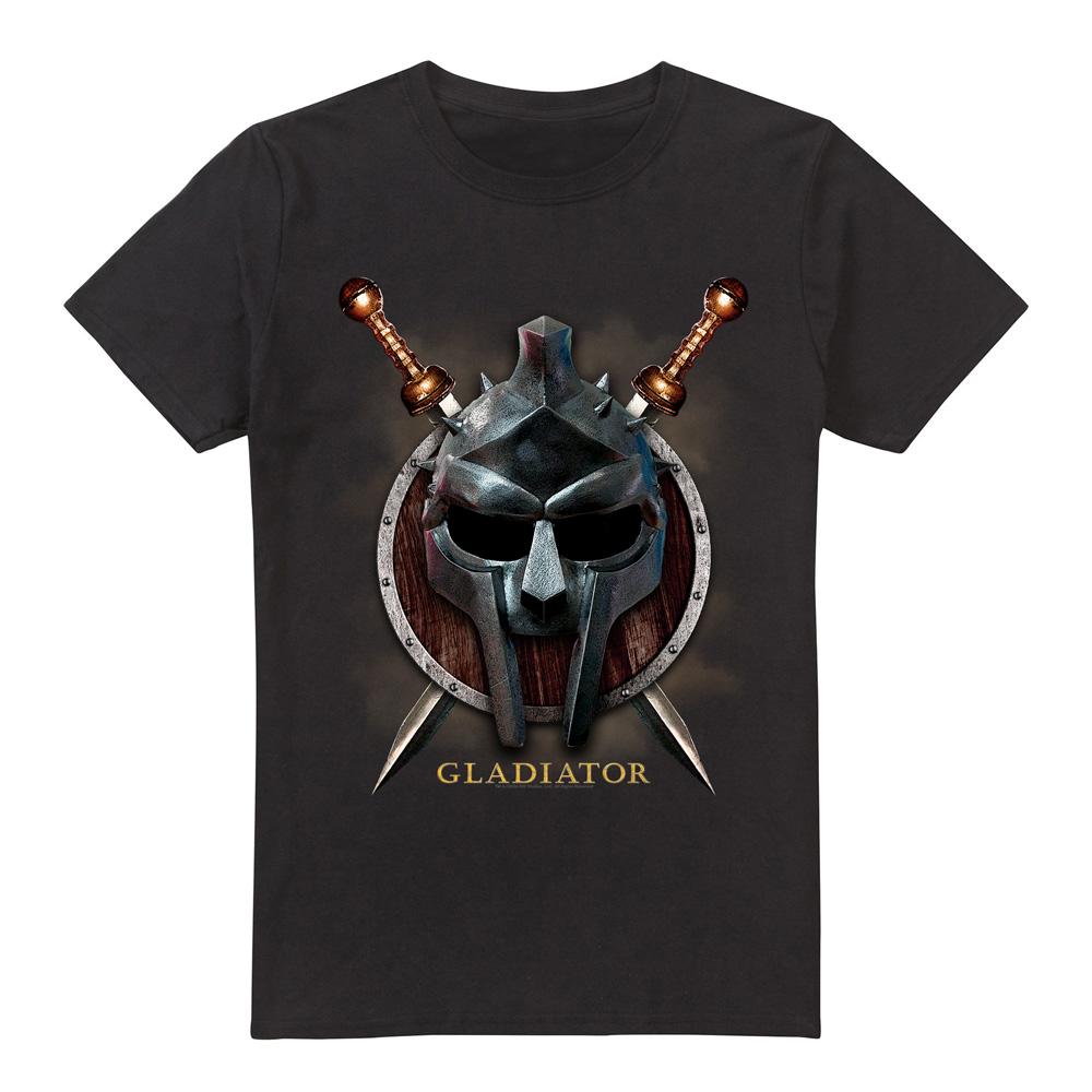 Gladiator Heren maximus helm t-shirt