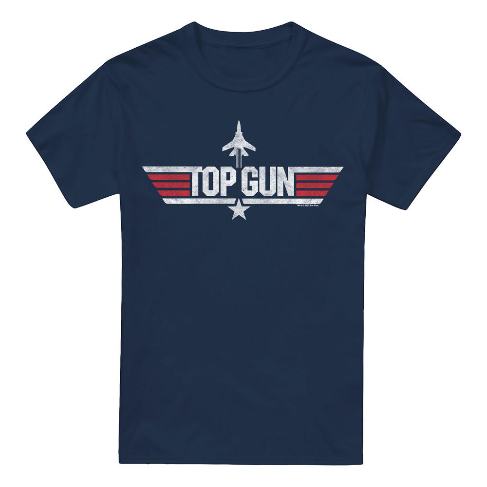 Top gun Herenlogo t-shirt
