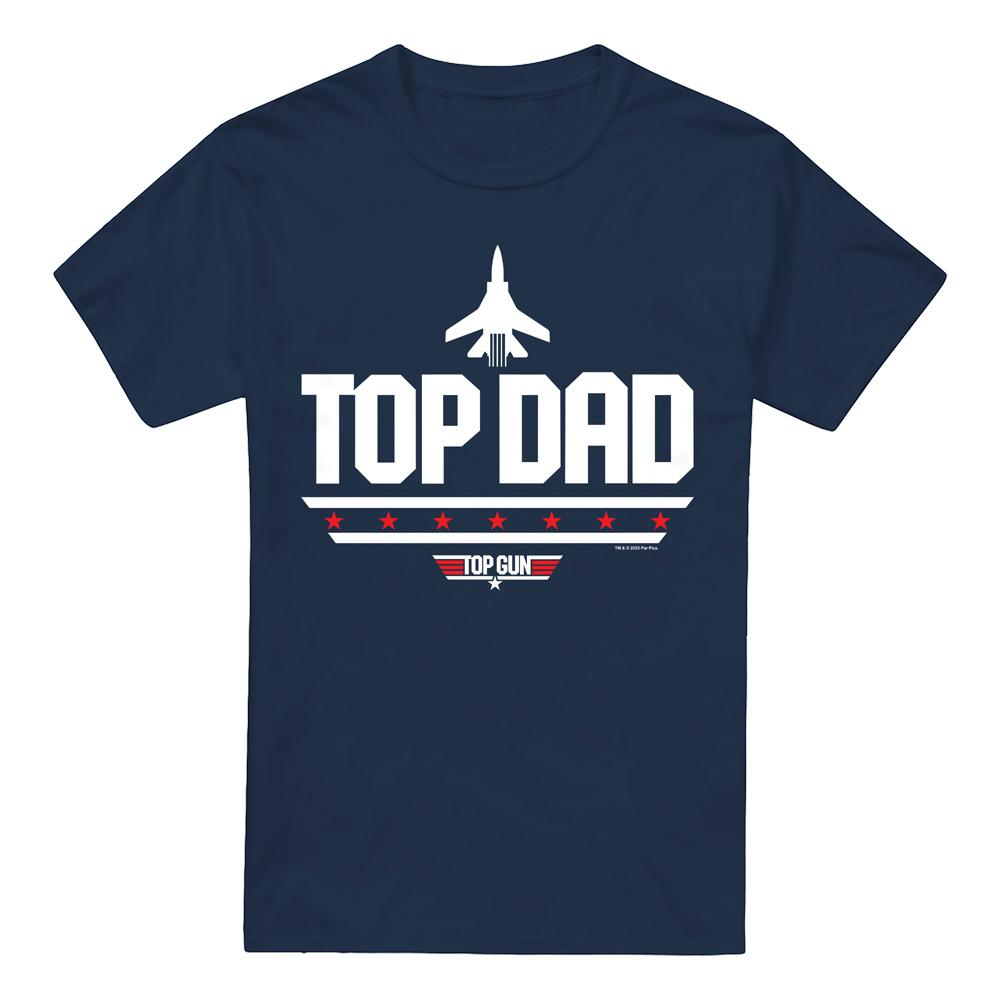 Top gun Heren vaderdag t-shirt