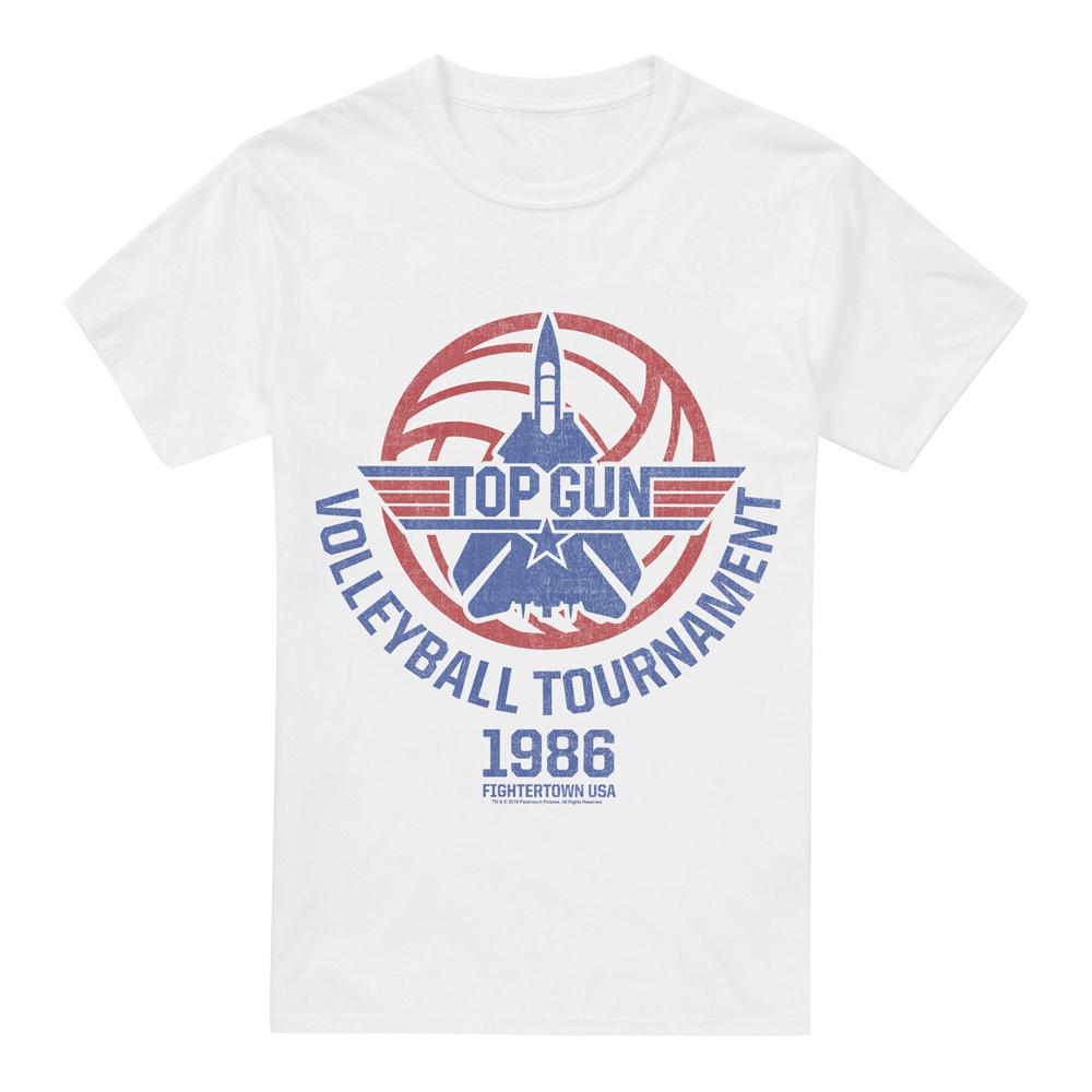 Top gun Heren volleybal toernooi t-shirt