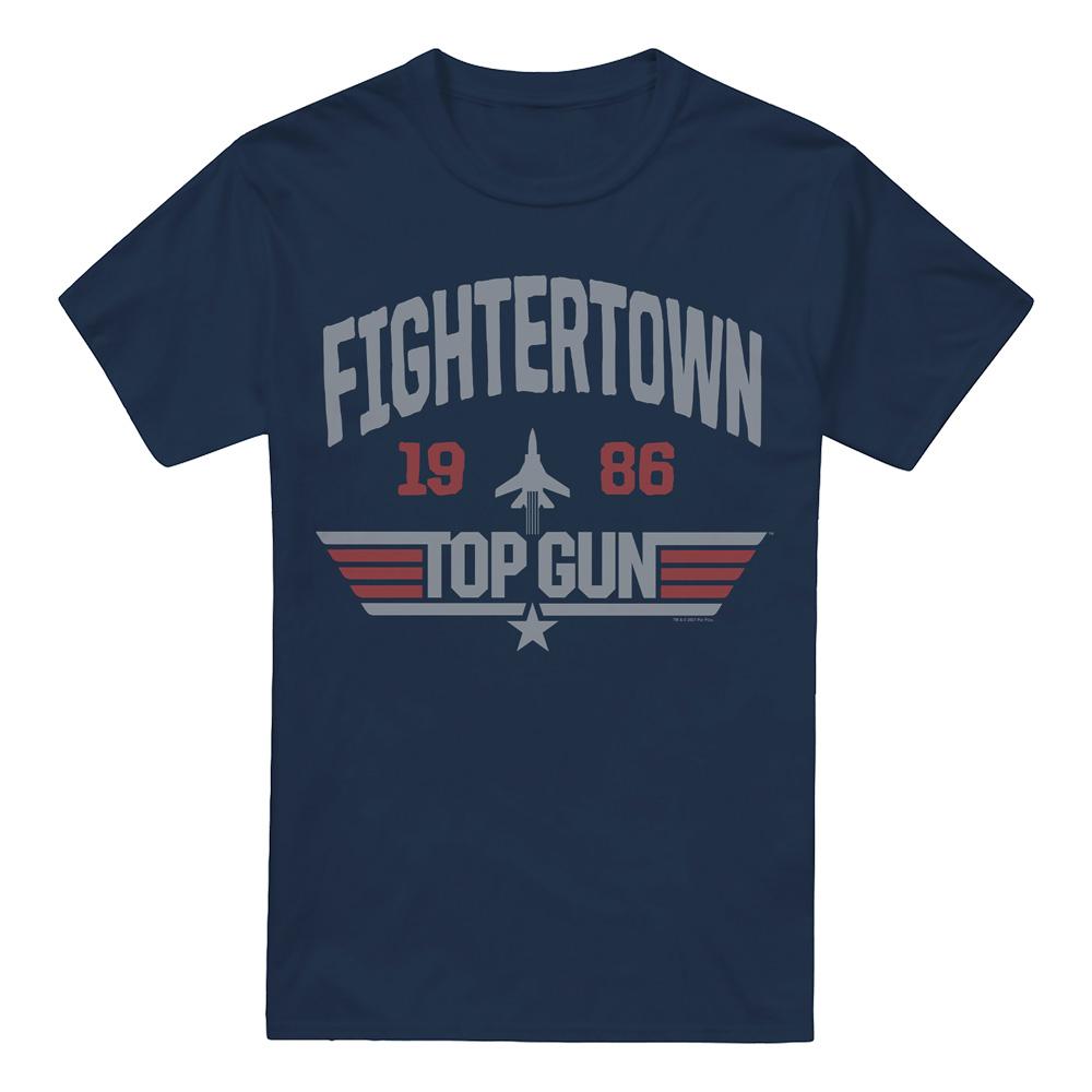 Top gun Heren vechtersstad t-shirt