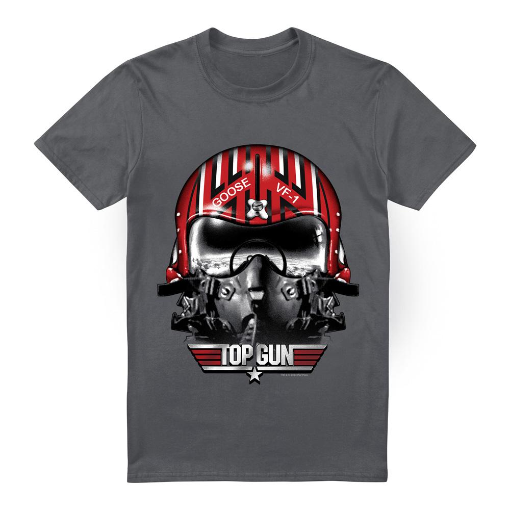 Top gun Heren goose helm t-shirt