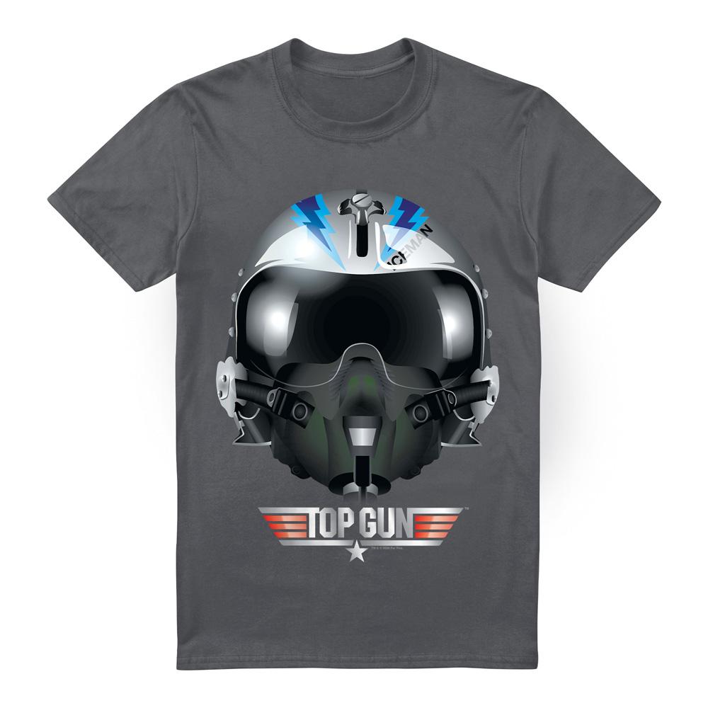 Top gun Heren iceman helm t-shirt
