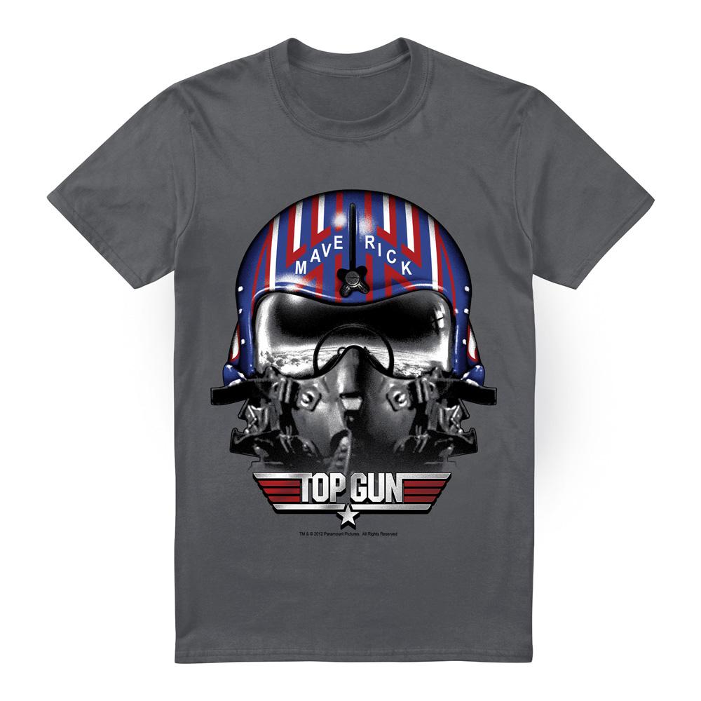 Top gun Heren maverick helm t-shirt