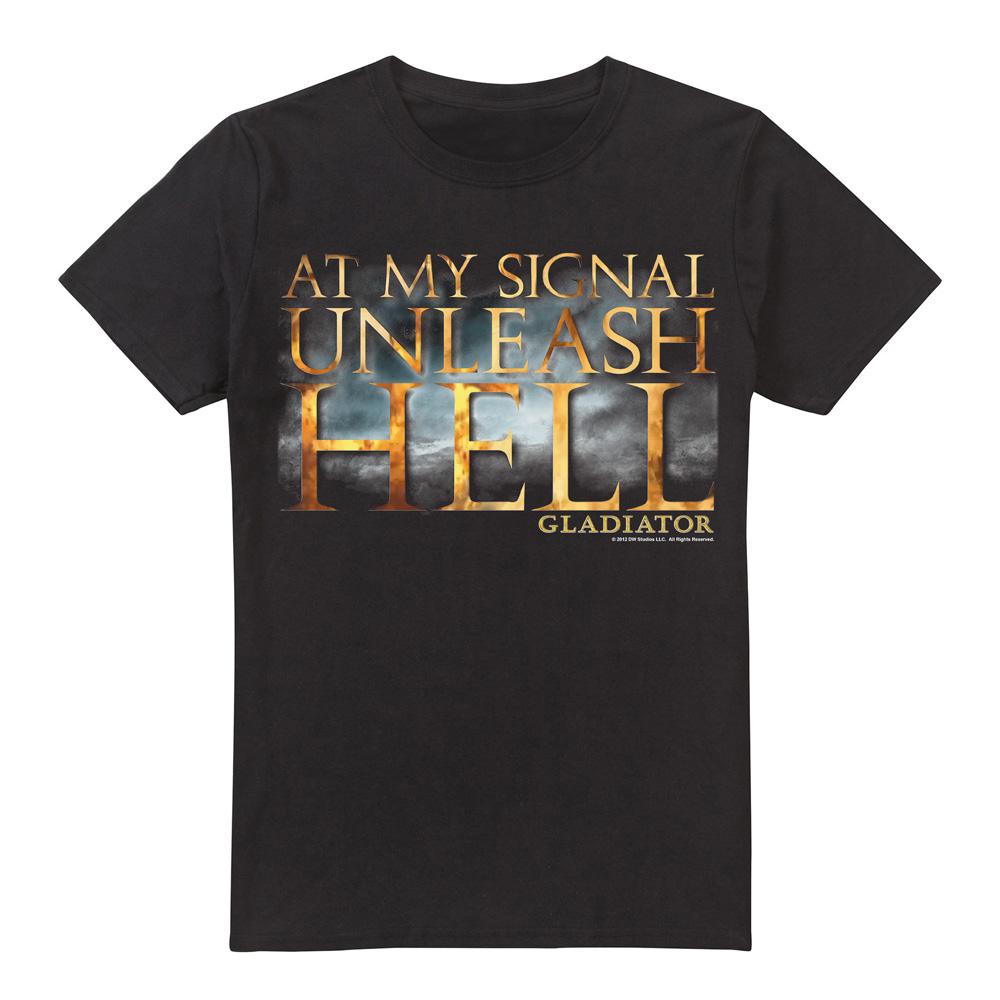 Gladiator Heren unleash hell t-shirt