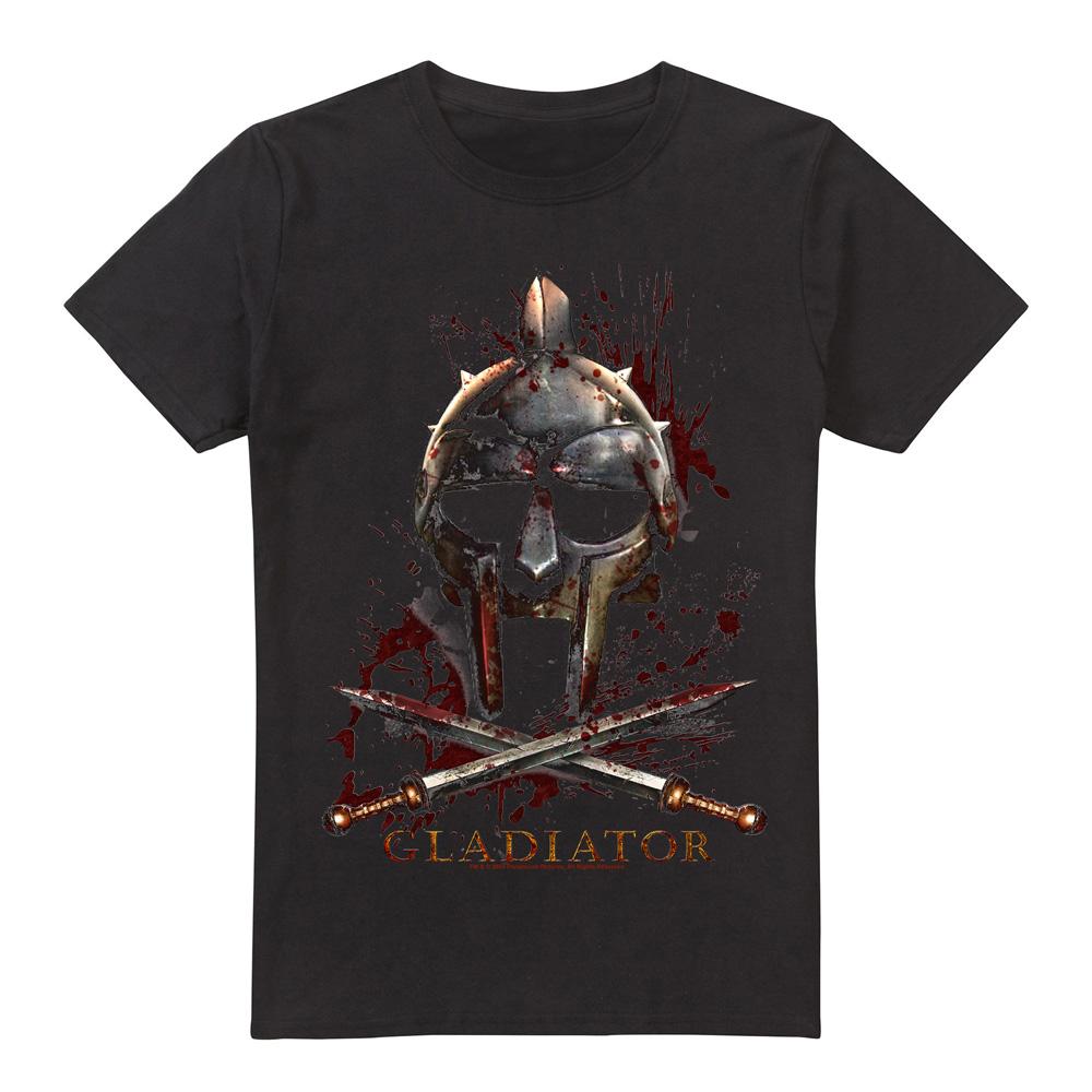 Gladiator Heren helm t-shirt
