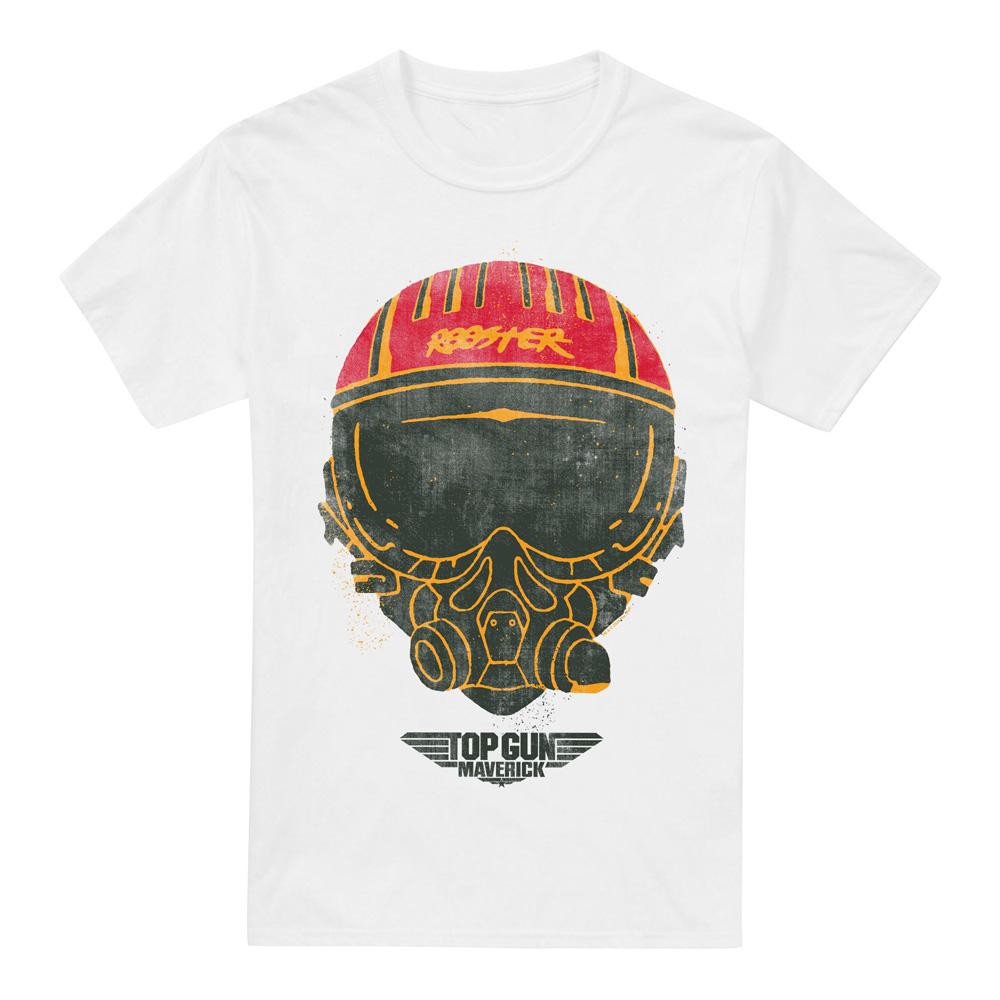 Top gun Heren haan helm t-shirt