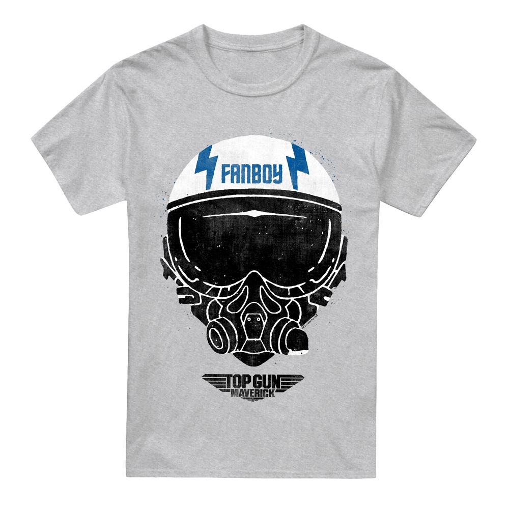 Top gun Heren fanboy helm t-shirt