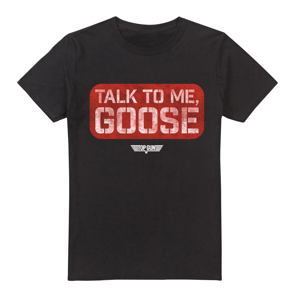 Top gun Heren talk to me goose stamp t-shirt