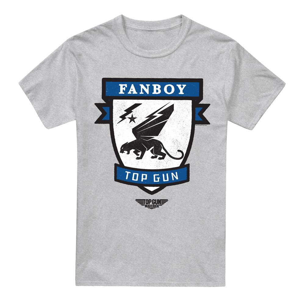Top gun Heren fanboy logo t-shirt