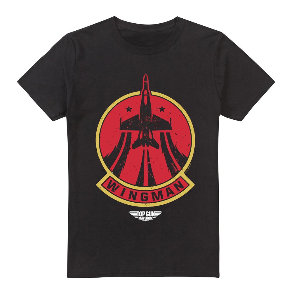 Top gun Heren wingman logo t-shirt