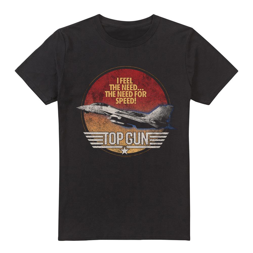 Top gun Heren vechter t-shirt