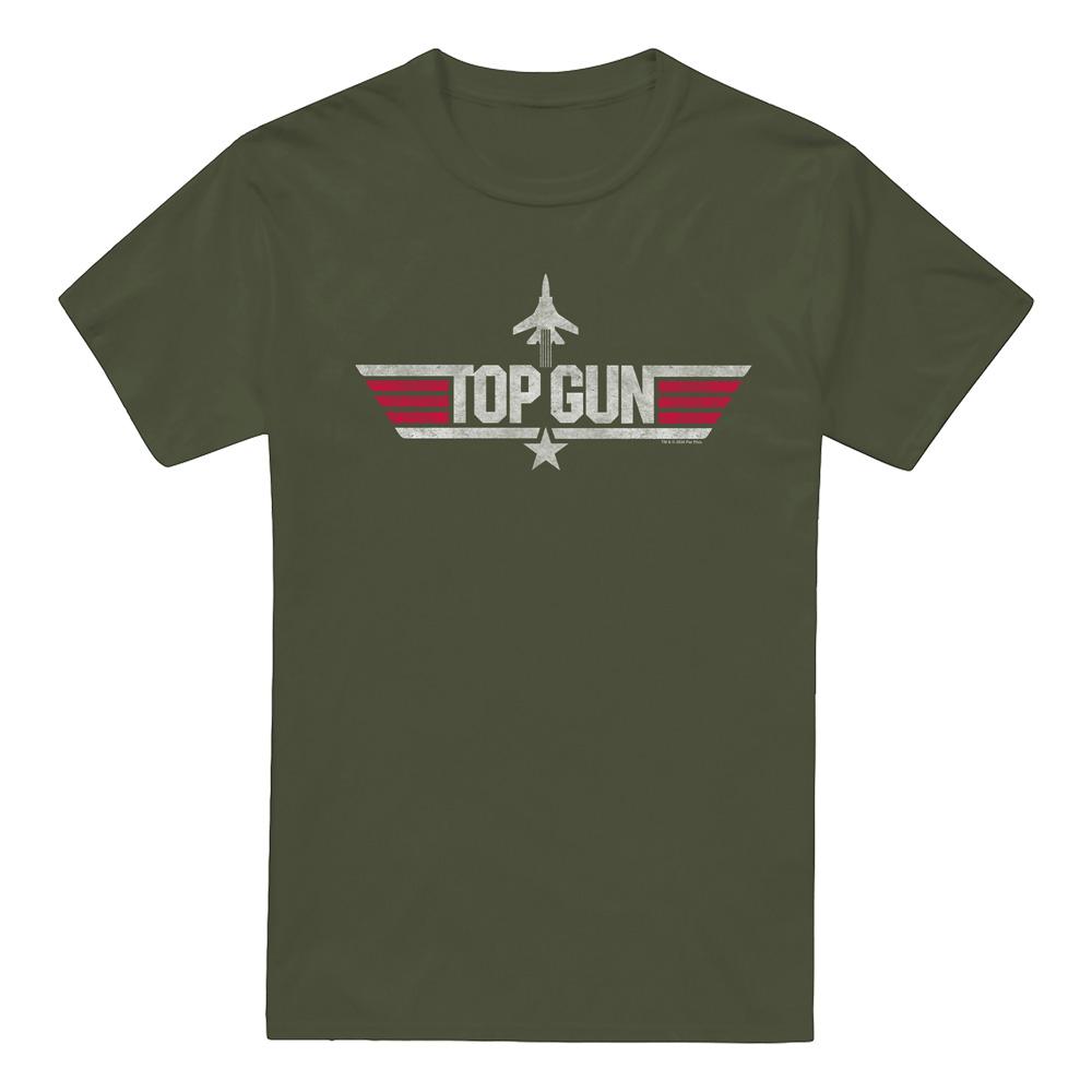 Top gun Herenlogo t-shirt