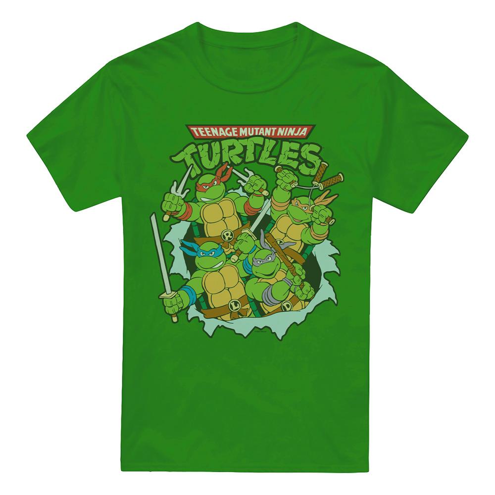 Teenage mutant ninja Turtles Heren retro groep t-shirt