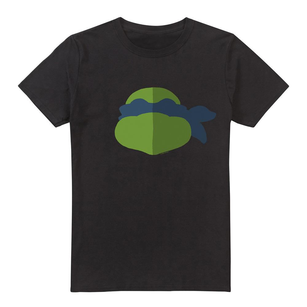 Teenage mutant ninja Turtles Heren leonardo gezicht t-shirt