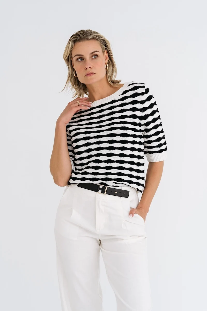 Maicazz Nayara-trui offwhite/black su25.70.207