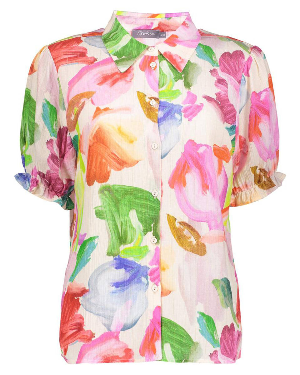 Geisha Blouse lange mouw 53469-20